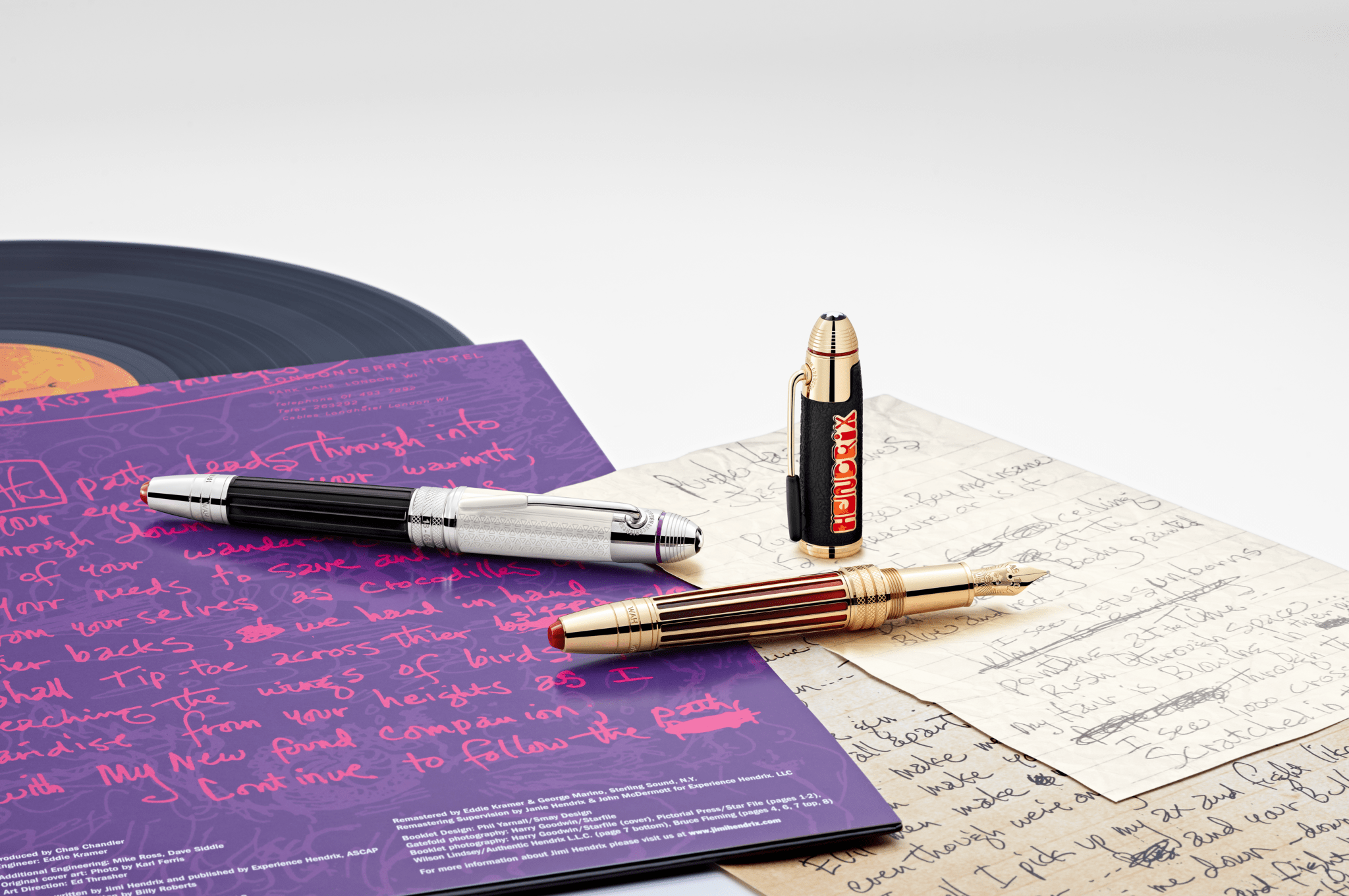 The Montblanc Great Characters Jimi Hendrix Limited Edition collection Ⓒ Supplied