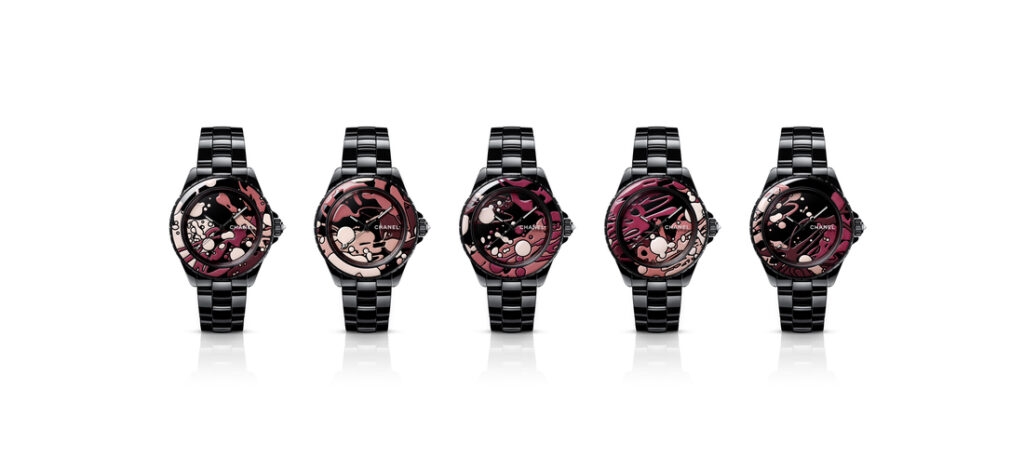 (4) High Fashion Watch Lot with Red, Pink, Black & Gold Accents.  Real Artistry! Love, in full color ❤️?✨ Two expressions of Hue by Avi  main image 4
